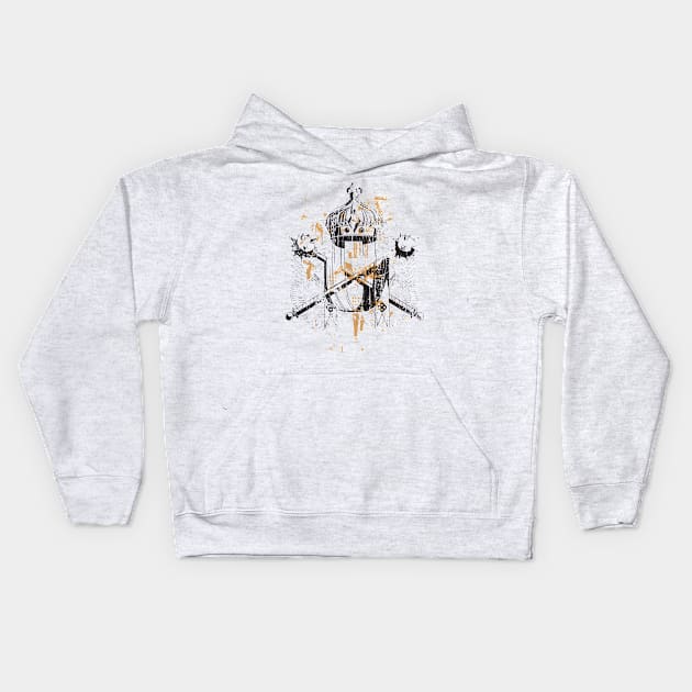 Crown and Mace Kids Hoodie by Verboten